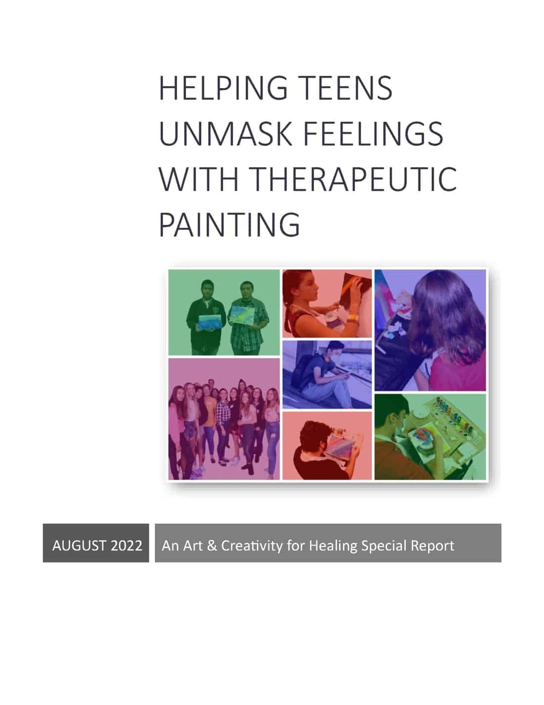 2022 special report cover page